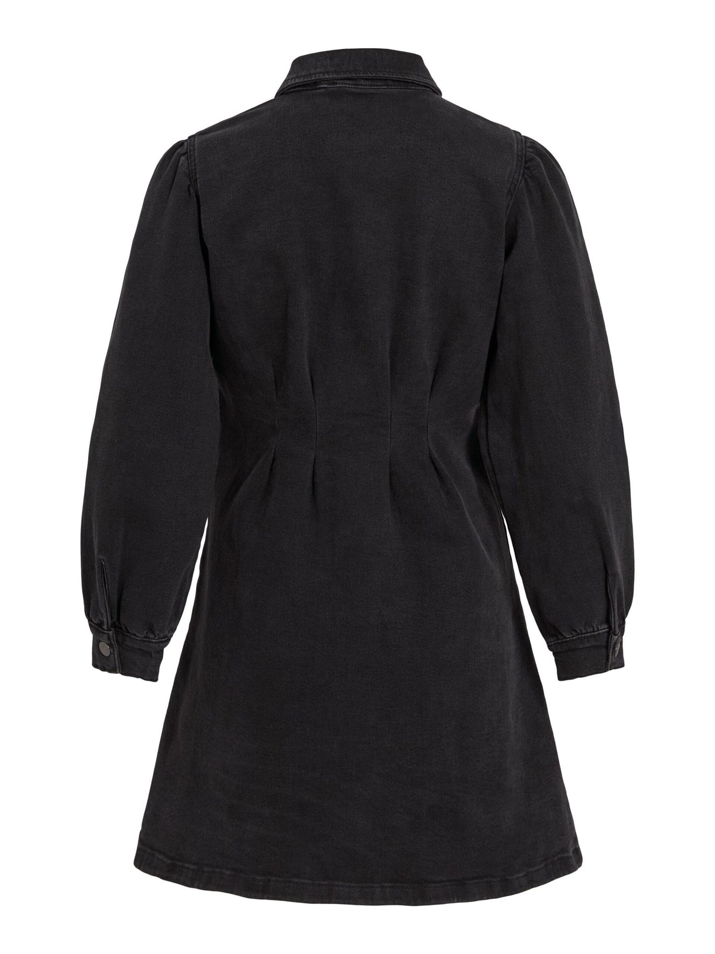 VILA Visol Pleat Denim Dress