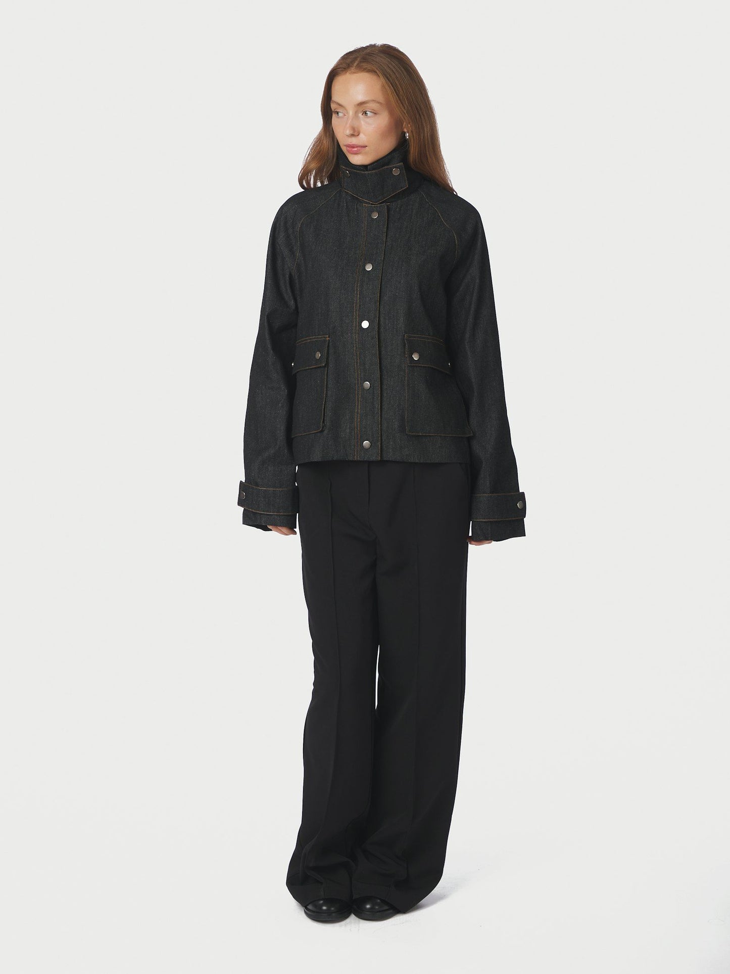 Neo Noir Vista Denim Cord Jacket