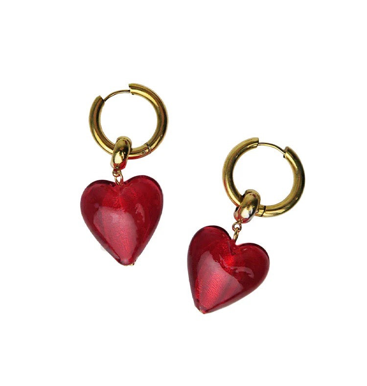 WOS I Heart You Earrings