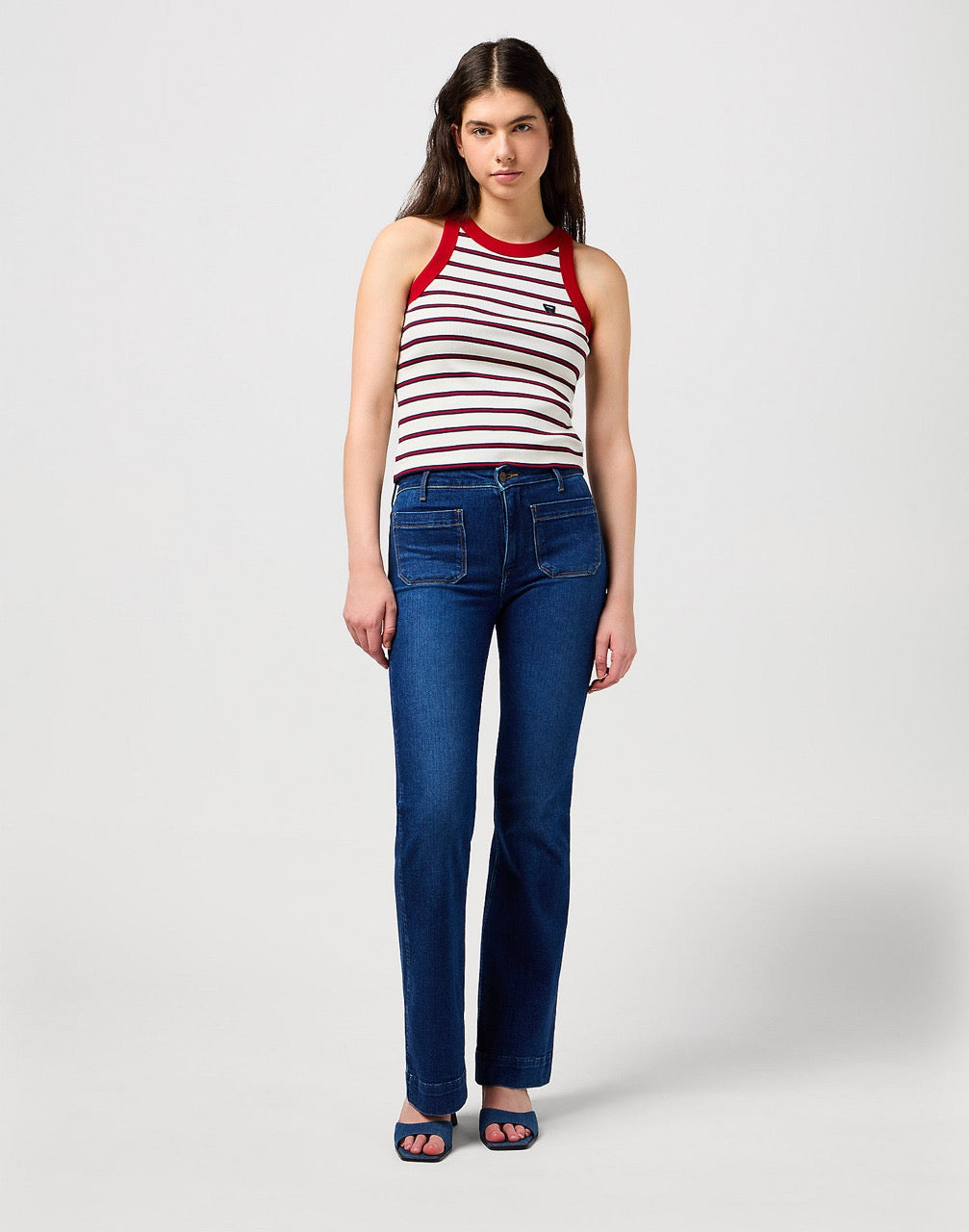 Wrangler Flare Dark Wash