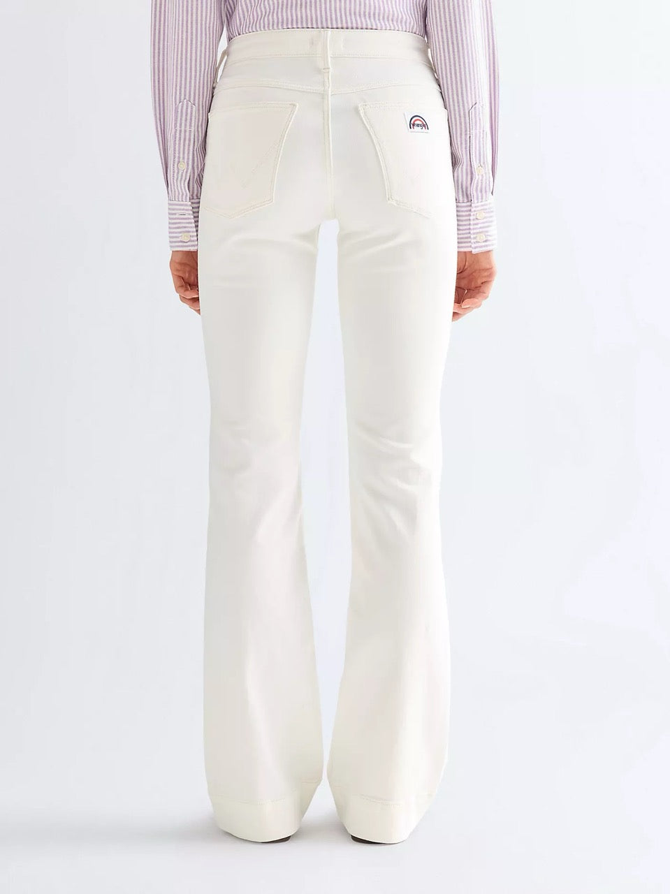 Wrangler Flare Worn White