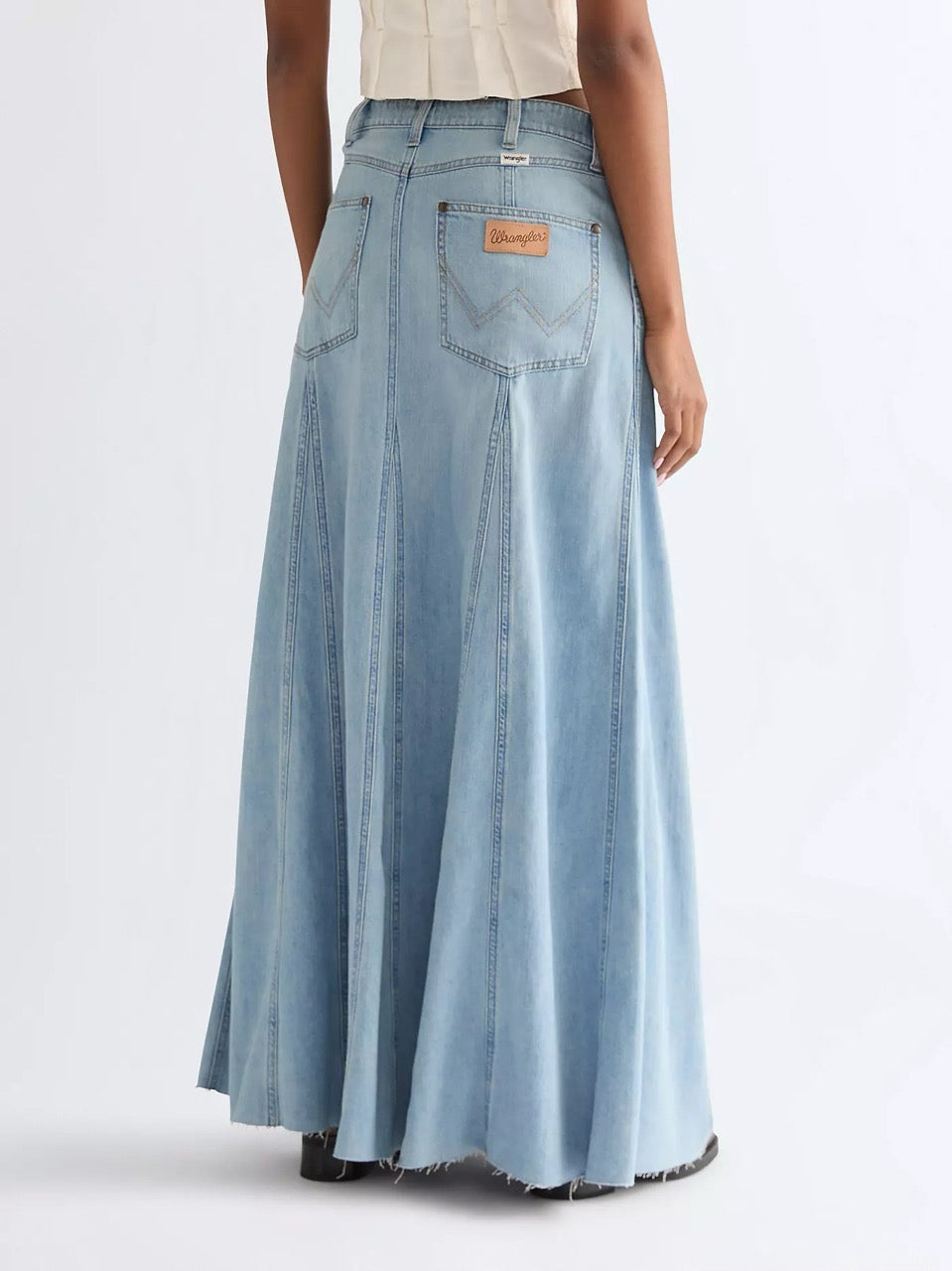 Wrangler Radiating Maxi Skirt