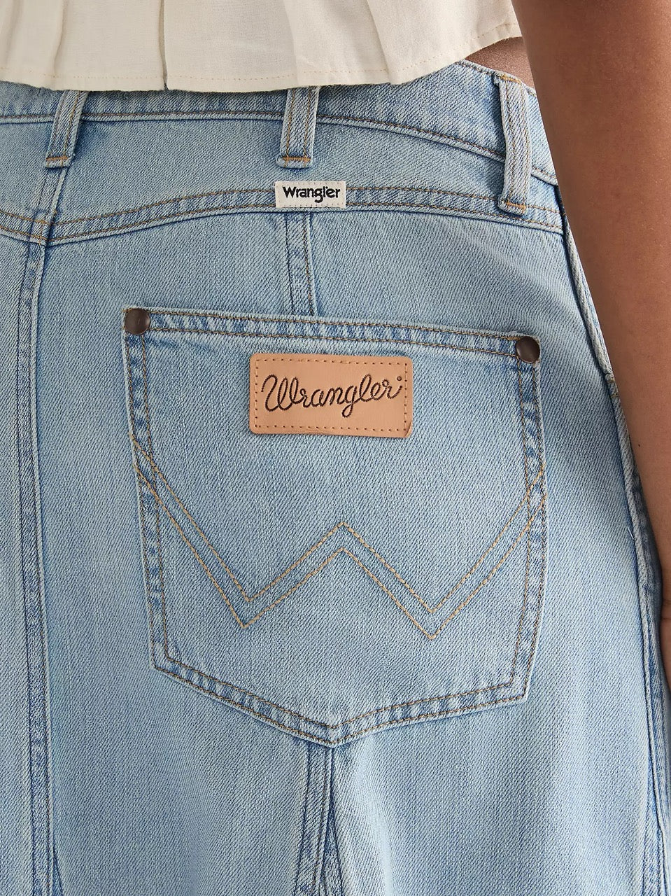 Wrangler Radiating Maxi Skirt