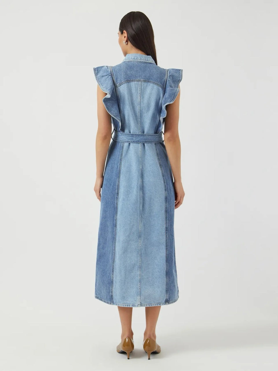 YAS Cawi Denim Klänning