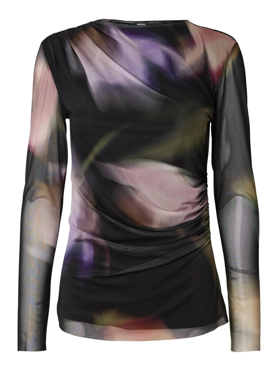 YAS Shama Mesh Top