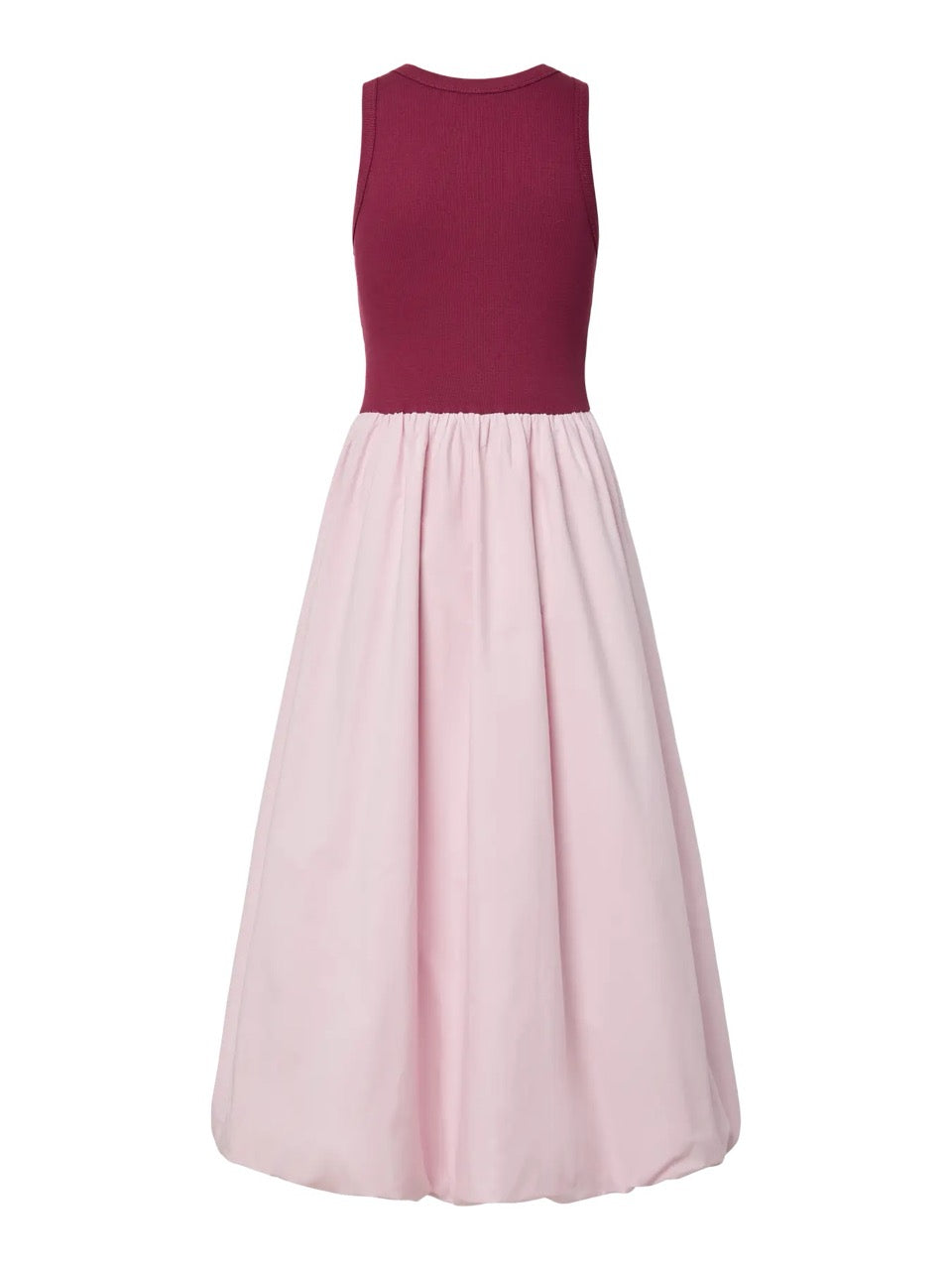 YAS Miri Bubble Long Dress